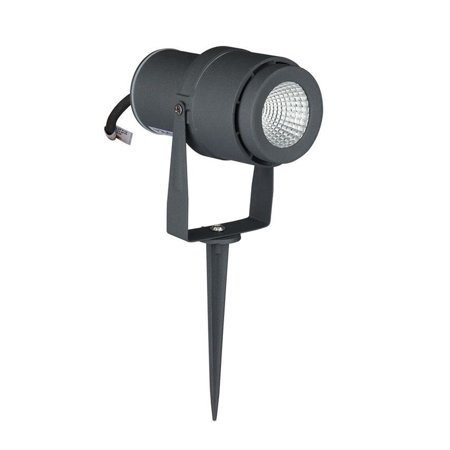 Spot à piquer extérieur LED 3000K gris VT-857-G 7550 V-TAC